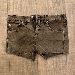 Free People Cutoff Corduroy Shorts